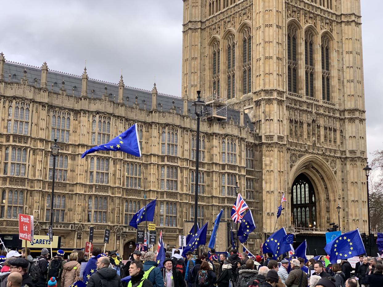 The decision to hold the EU referendum has blighted David Cameron’s political legacy and led to widespread protests. Stock image. (PA)