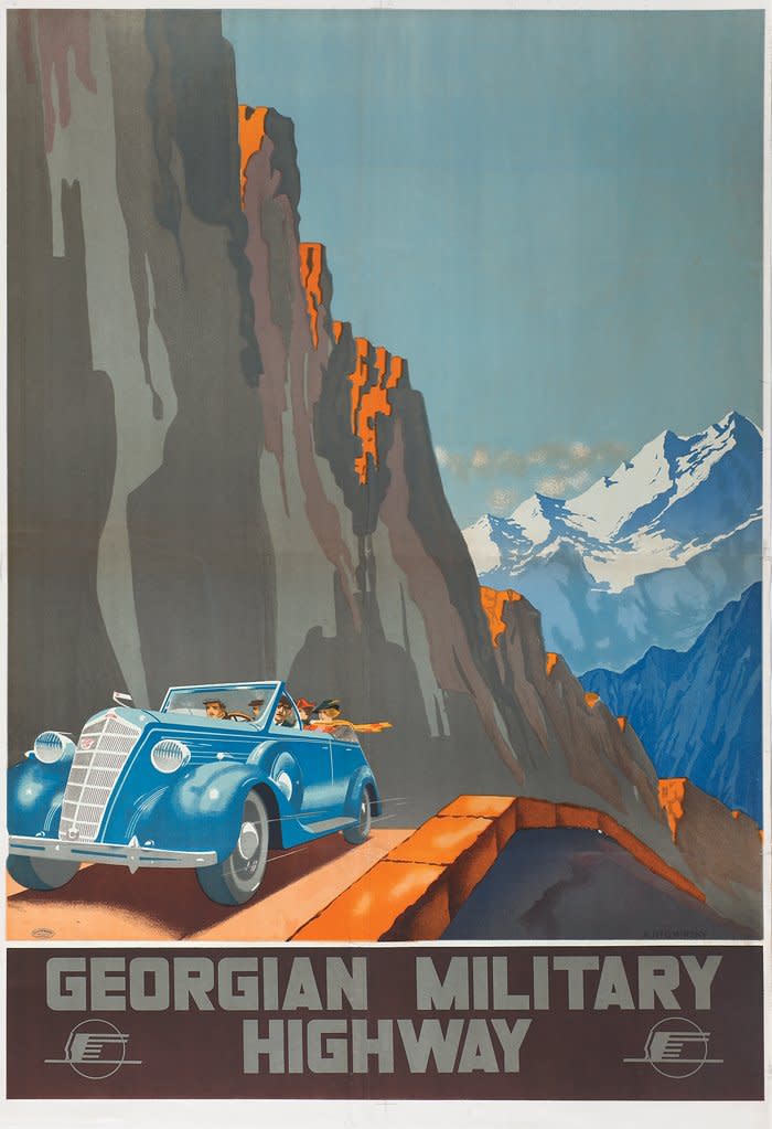 USSR posters for tourism 1939