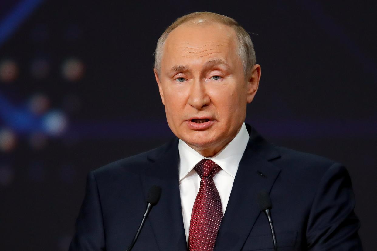 <p>Russia Putin</p> (Copyright 2021 The Associated Press. All rights reserved)
