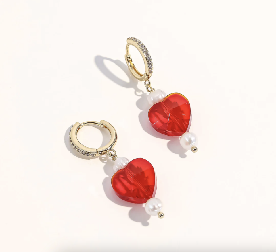 <p><a href="https://joeybaby.com/products/kokoro-earrings" rel="nofollow noopener" target="_blank" data-ylk="slk:Shop Now;elm:context_link;itc:0;sec:content-canvas" class="link ">Shop Now</a></p><p>Kokoro Earrings</p><p>joeybaby.com</p><p>$49.00</p><span class="copyright">Joey Baby</span>