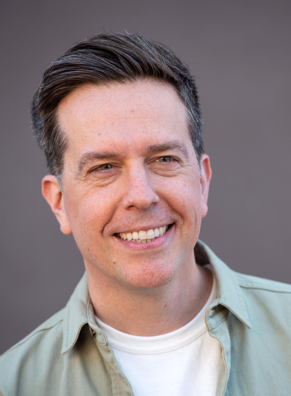 Ed Helms smiling