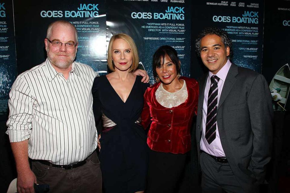 Jack Goes Boating NY Premiere 2010 Philip Seymour Hoffman Amy Ryan Daphne Rubin Vega John Oritz