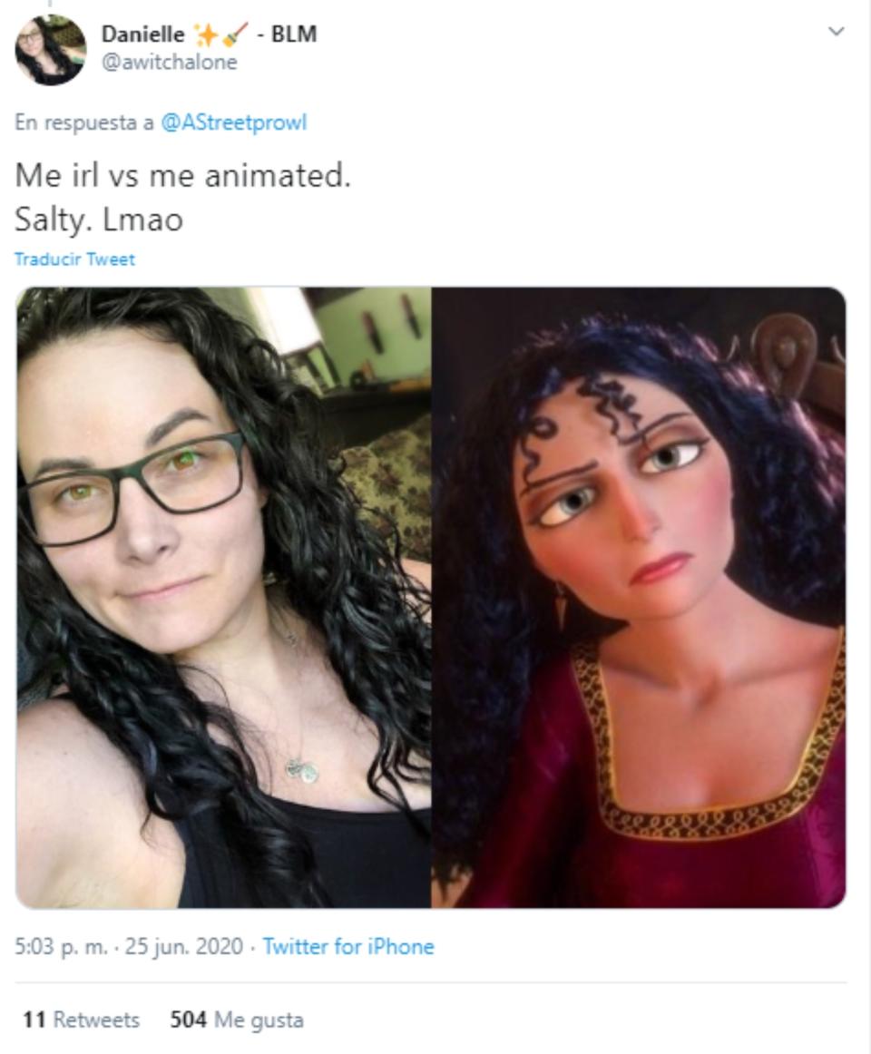 Madre Gothel de ‘Enredados’