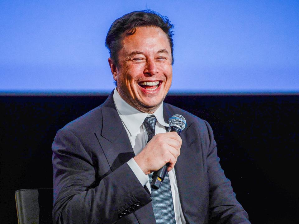 Tesla founder Elon Musk attends Offshore Northern Seas 2022 in Stavanger, Norway August 29, 2022.