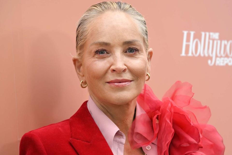 <p>Michael Kovac/The Hollywood Reporter via Getty</p> Sharon Stone in May 2023