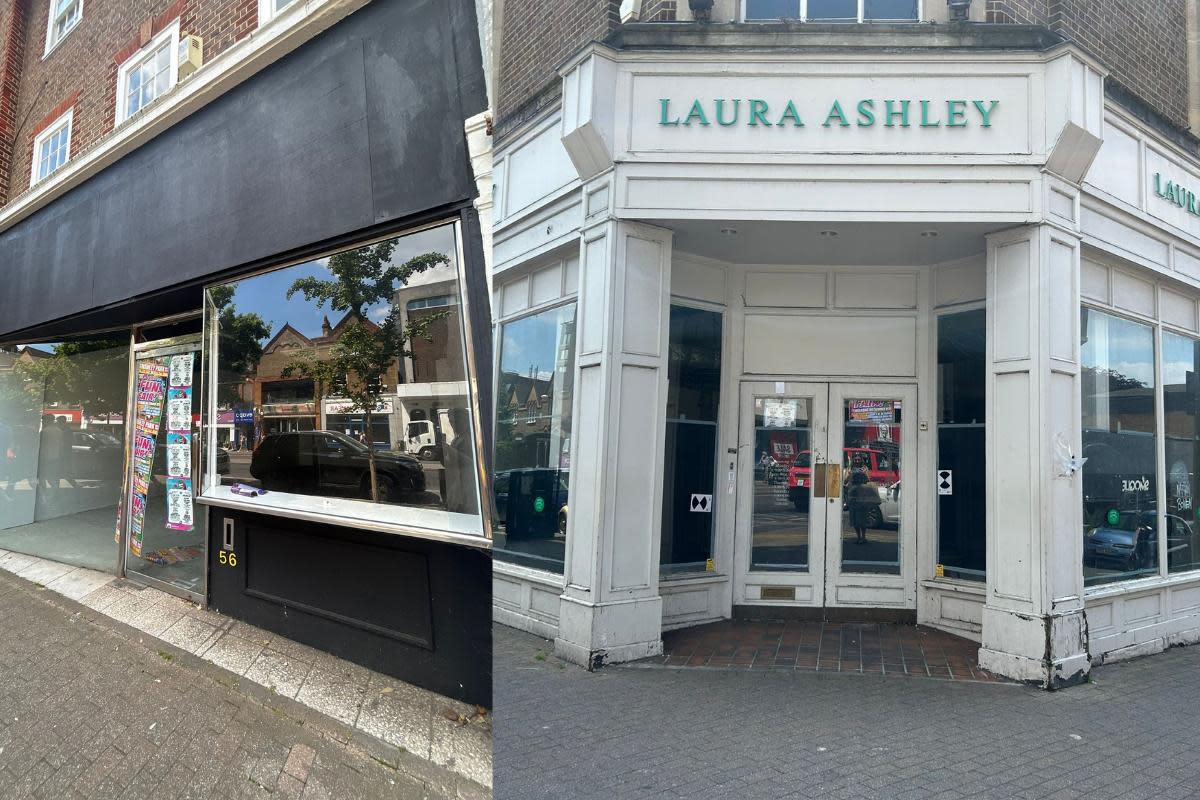 More than 10 shop units remain empty on Bromley High Street <i>(Image: Poppy Huggett)</i>