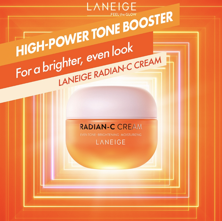 Laneige Radian-C Cream 50ml- Dark Spot Remover. (PHOTO: Shopee)