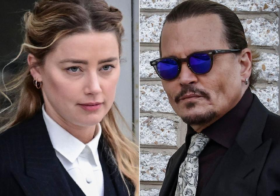 Amber Heard y Jhonny Depp / Cortesía