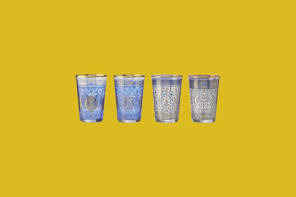 Blue Mosaic Tumblers