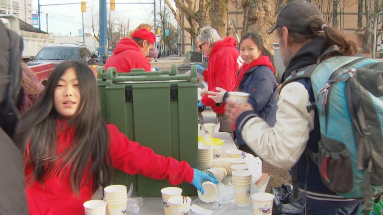 Port Moody students give back on Downtown Eastside