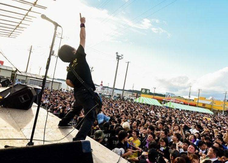 ▲由市場主辦的露天音樂祭活動十分特別，免費入場（圖片提供：八食中心）