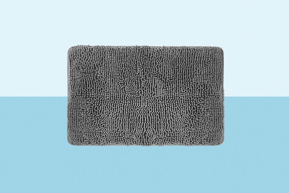 The Bath Mat That Shoppers Call 'Luxuriously Soft' Is $10 at