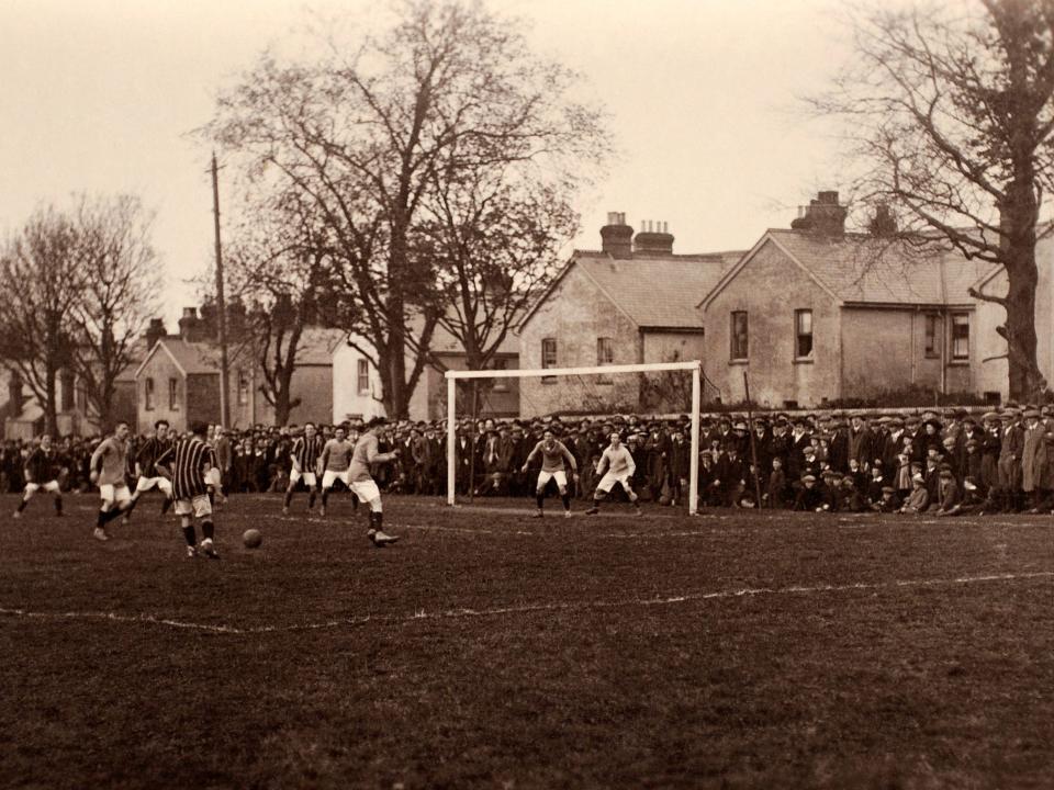 football in 1920 london