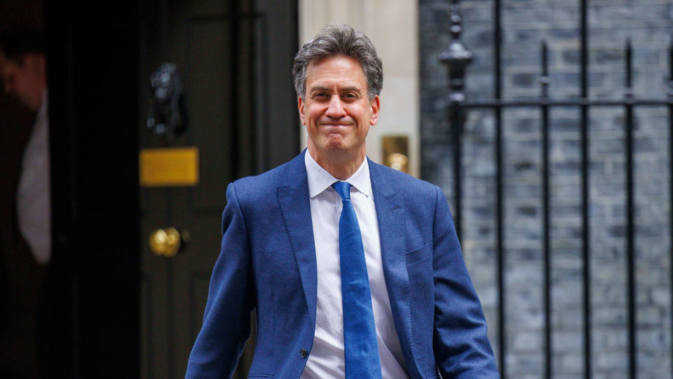 London, UK. 16th July, 2024. Ed Miliband, Secretary of State for Energy Security and Net Zero, at the Cabinet meeting in Downing Street. Credit: Karl Black/Alamy Live News