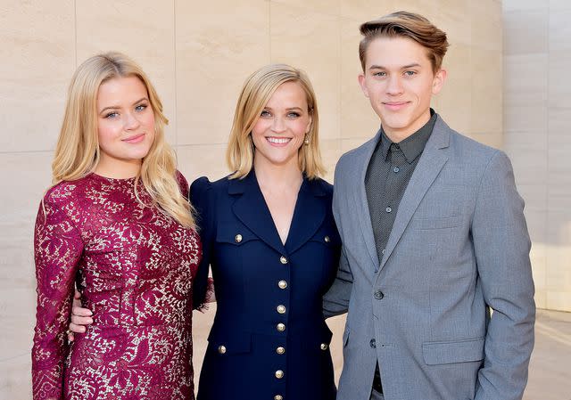 Stefanie Keenan/Getty Ava Phillippe, Reese Witherspoon, and Deacon Phillippe attend