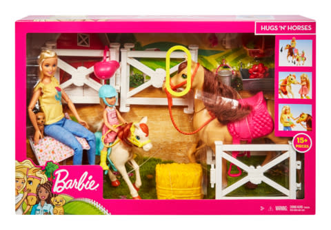 Barbie Hugs 'N' Horses Playset (Photo: Business Wire)