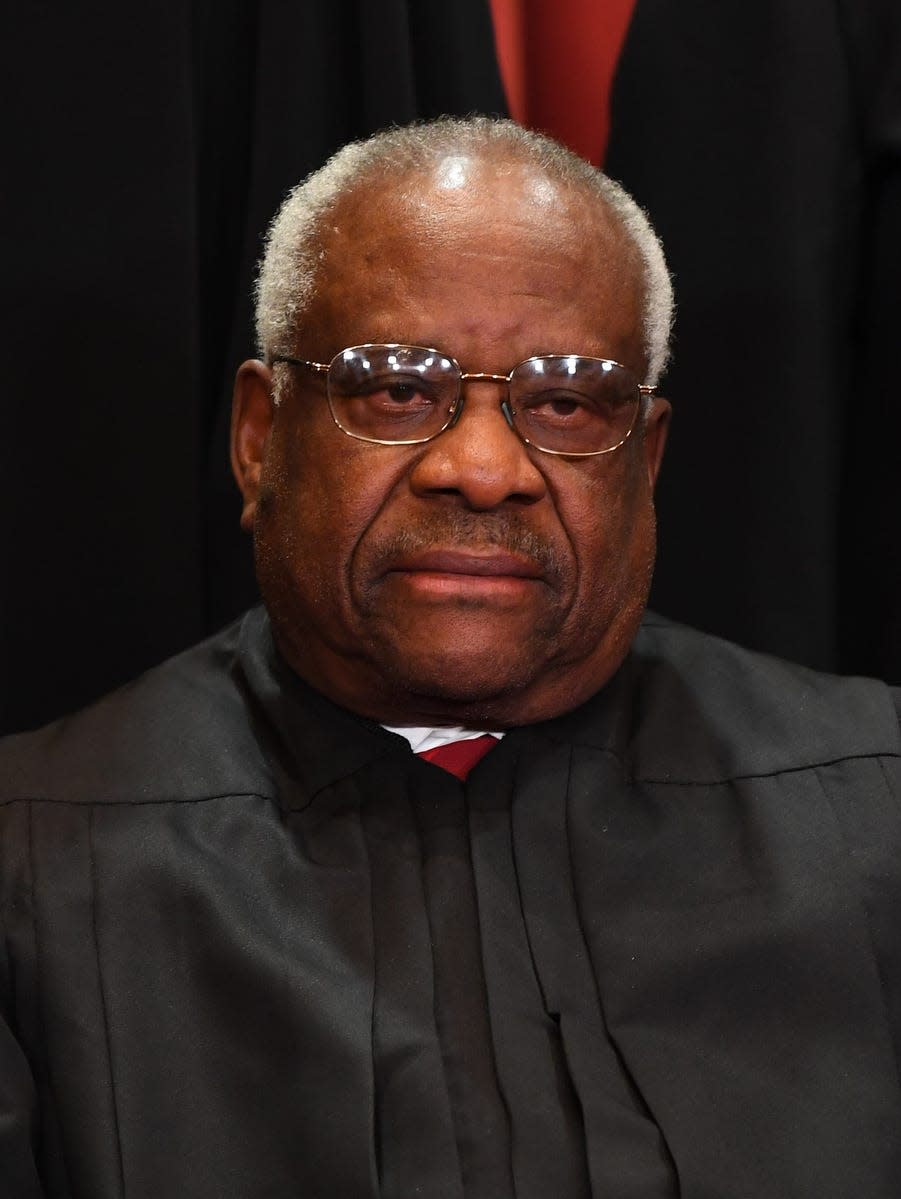 Associate justice Clarence Thomas 