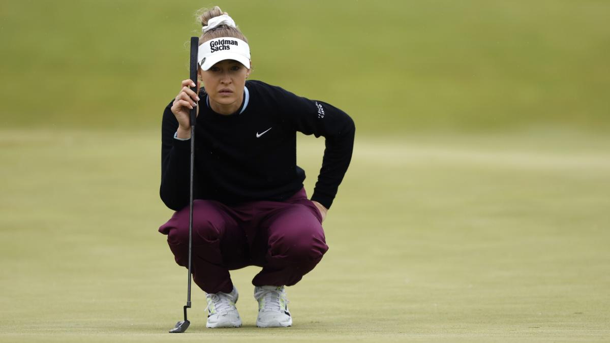 Aiming for sixth win of the season, Nelly Korda shoots 65 to lead Mizuho Americas Open by two
