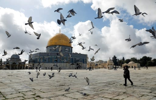 Weekly prayers at the flashpoint Al-Aqsa mosque passed off calmly