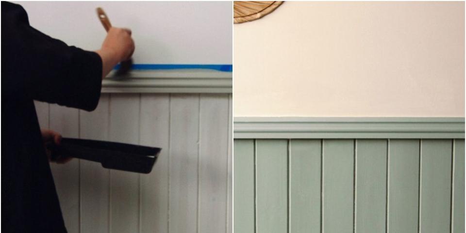 how to paint panelling