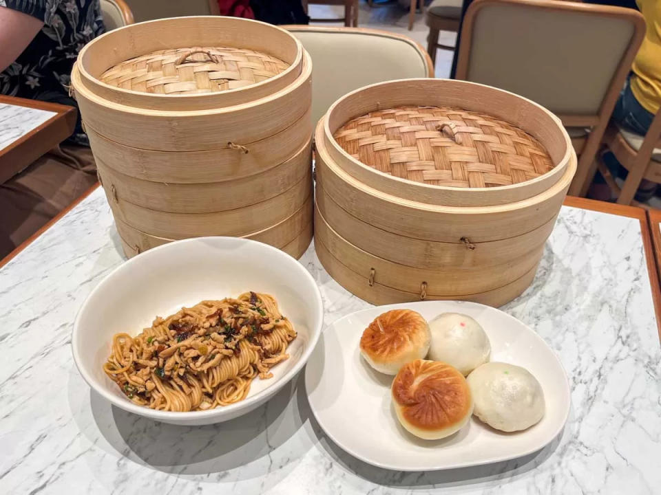 Din Tai Fung - Breakfast Dishes overview