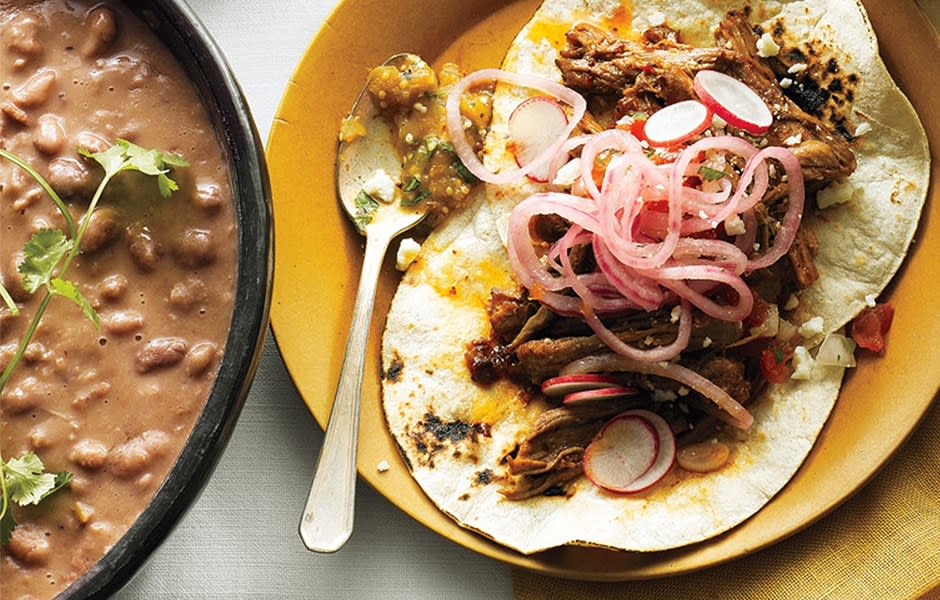 Bacon-Simmered Pinto Beans