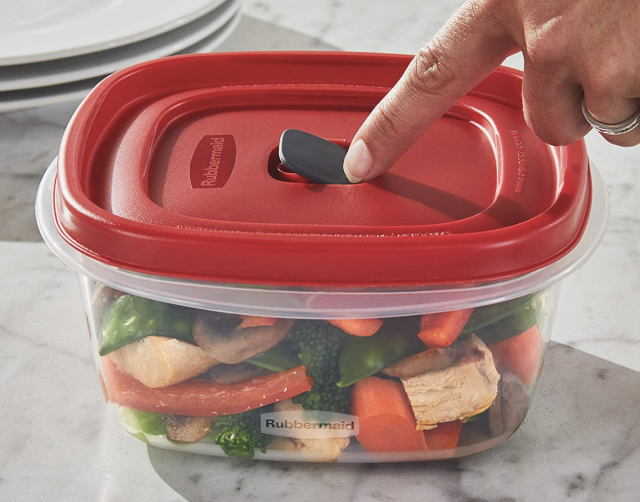 EasyFindLids™ Medium Food Storage Containers, Divided