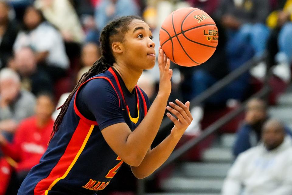 Reigning Ohio Ms. Basketball Dee Alexander is scoring 19.1 points per game to lead Purcell Marian this season.