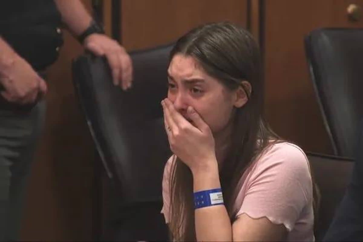 Mackenzie Shirilla was convicted over a deliberate 100mph crash that killed her boyfriend and friend (WKYC)