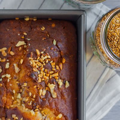 Banana-Walnut Bread with Flax