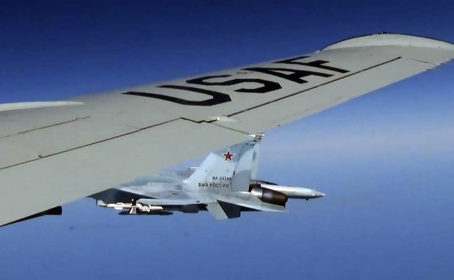 Russia intercept US plane jet