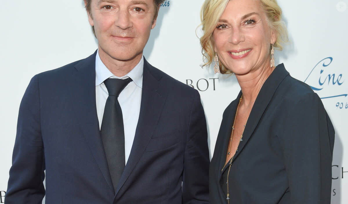 <p>Michèle Laroque et François Baroin sont restés ensemble 15 ans</p>
<p>Michèle Laroque et son compagnon François Baroin - Soirée du 90ème anniversaire de Line Renaud sur le Bateau Potel et Chabot "Pavillon Seine" à Paris. © Coadic Guirec/Bestimage</p> - © BestImage, COADIC GUIREC / BESTIMAGE