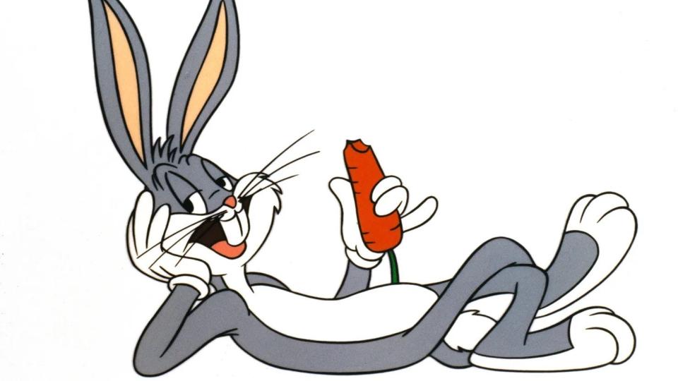 Bugs Bunny, with his own carrot