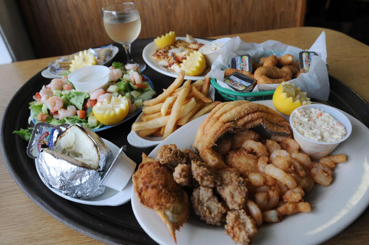 Ella's of Calabash Seafood Restaurant opened in 1950 in Calabash, N.C. MIKE SPENCER/STARNEWS