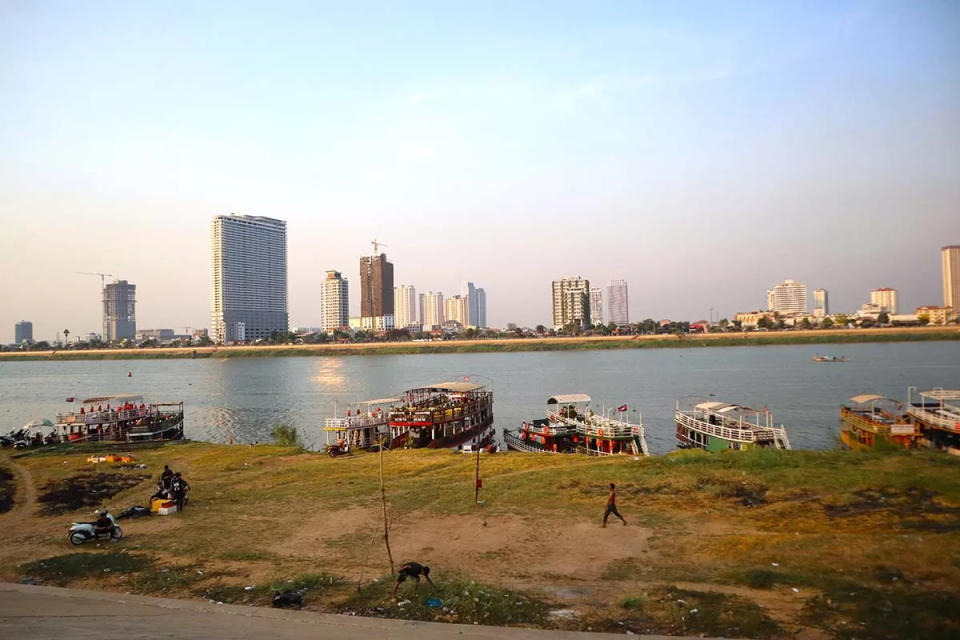 phnom penh cambodia - mekong river cruise