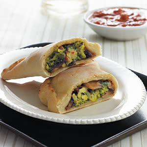 Broccoli-Cheese Calzones