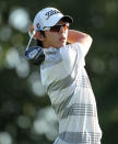 Seung-Yul Noh of South Korea hits his tee shot on the par 4 9th hole during the first round of the FedEx St. Jude Classic at TPC Southwind on June 7, 2012 in Memphis, Tennessee. (Photo by Andy Lyons/Getty Images)