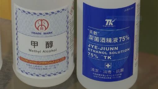 「工業、藥用酒精」大不同，用錯恐中毒。