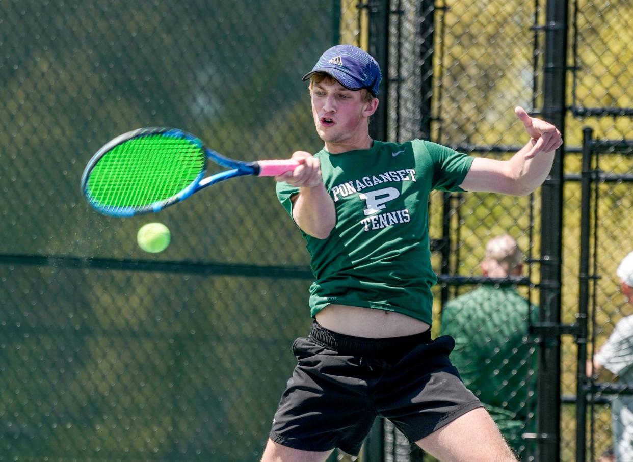 It would not be a surprise to see Ponaganset's Josh Steere in the singles final.
