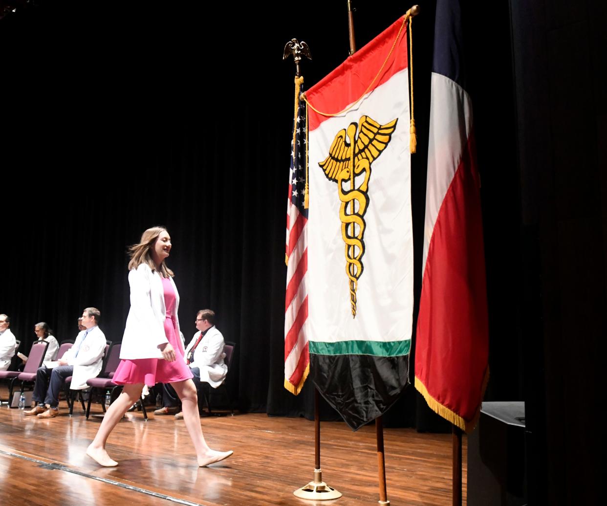 The Texas Tech University Health Sciences Center School of Medicine hosts their annual white coat ceremony, Friday, July 28, 2023, at the Lubbock Memorial Civic Center.