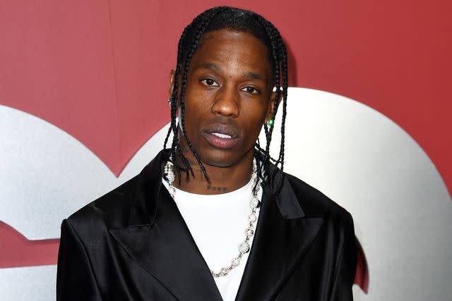 <p>JC Olivera/WireImage</p> Travis Scott attends the 2023 GQ Men Of The Year at Bar Marmont on November 16, 2023 in Los Angeles