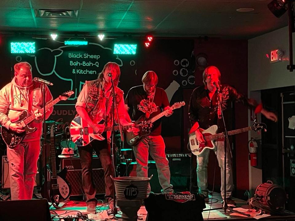 Enjoy an evening of Rolling Stones songs with tribute band 19th Nervous Breakdown at Weymouth's Next Page Cafe.