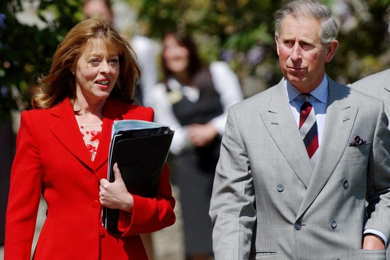 Brain cancer fight: Bernice McCabe with Prince Charles in 2005: PA