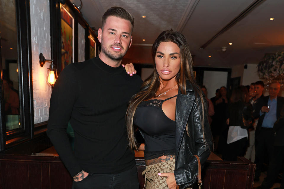 Katie Price and Carl Woods pictured together