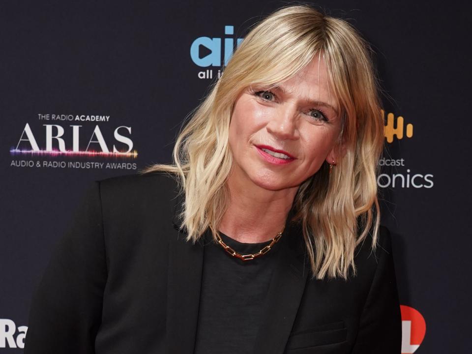 Zoe Ball made a welcome return to BBC Radio 2. (PA)