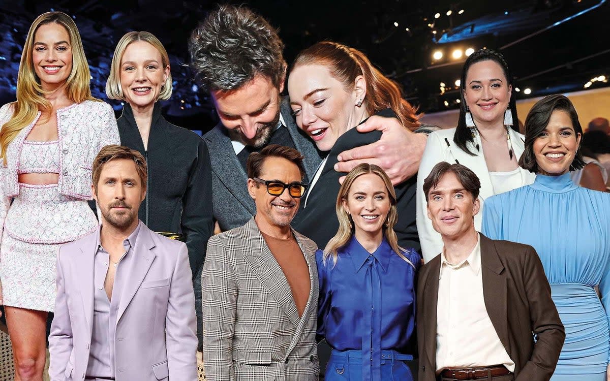 The Oscar nominees at the annual luncheon (ES Composite)