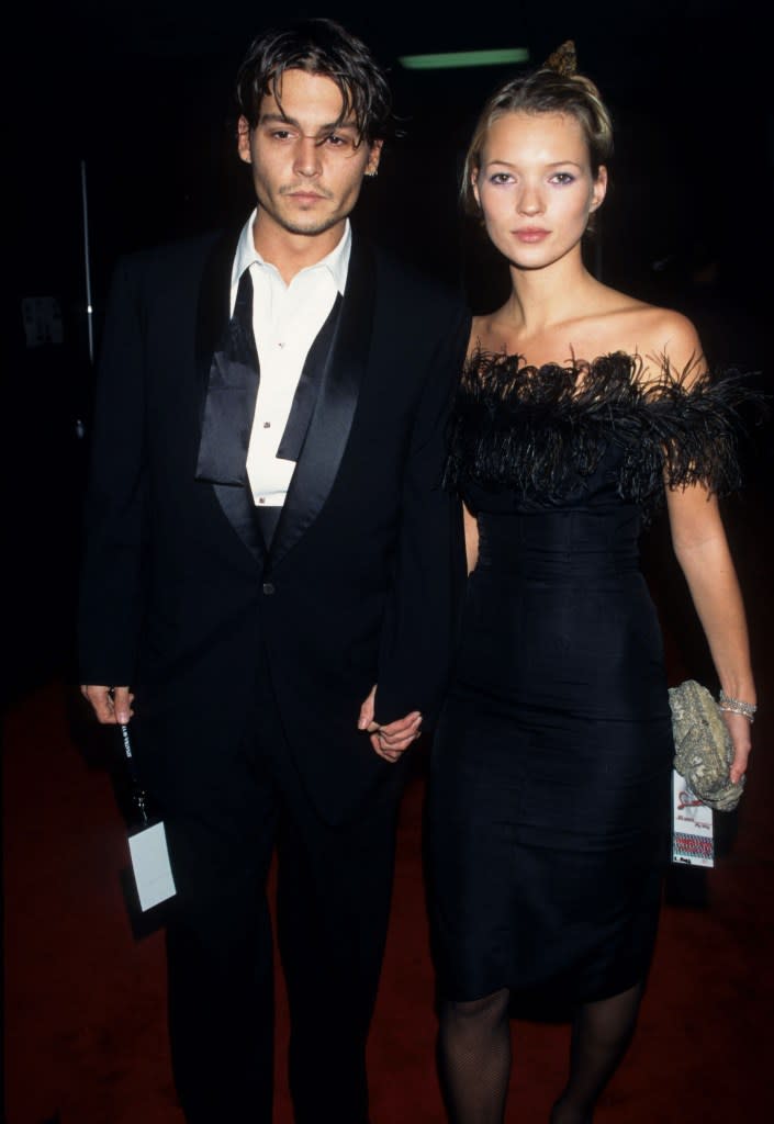 Johnny Depp and Kate Moss. WireImage