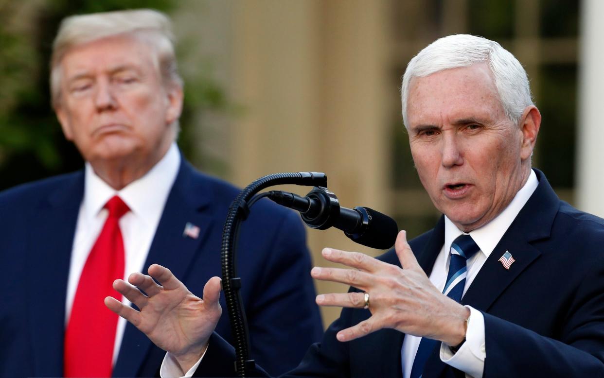 Mike Pence was Donald Trump's vice president until January 2021 - Alex Brandon/AP