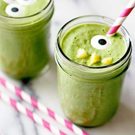 Your kids will ask for more greens after this smoothie!