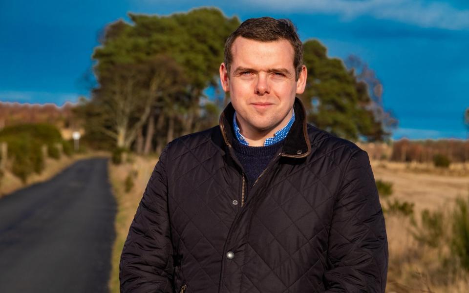 Douglas Ross, the Scottish Tory leader - Stuart Nicol